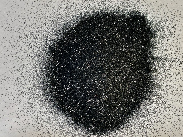 "Black Diamond" Extra Fine Black Glitter