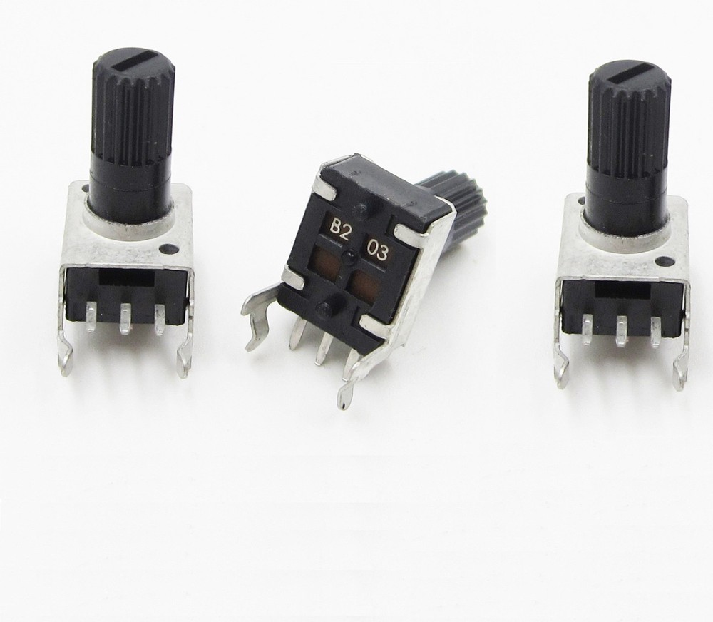 5 pcs Single-joint potentiometer B10K adjustable 0931 type potentiometer