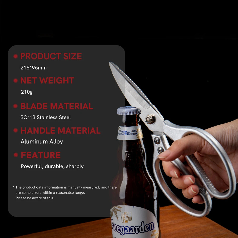 Stainless Steal Sharp Multi Function Tool Food for Chicken Vege Kitchen Scissors