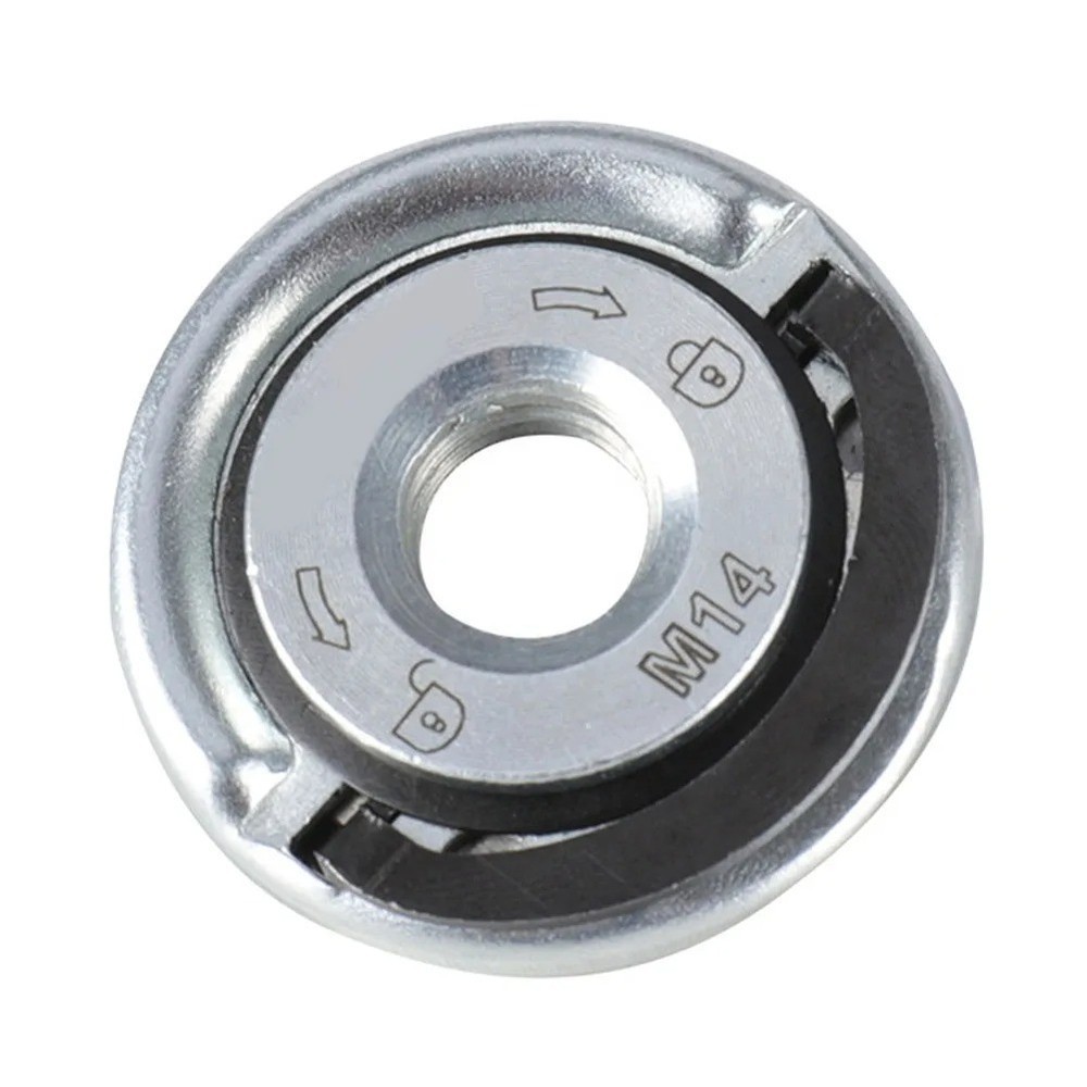 M14 Quick Release Flange Nut & Chuck Plate for Angle Grinder Self-Locking Tool