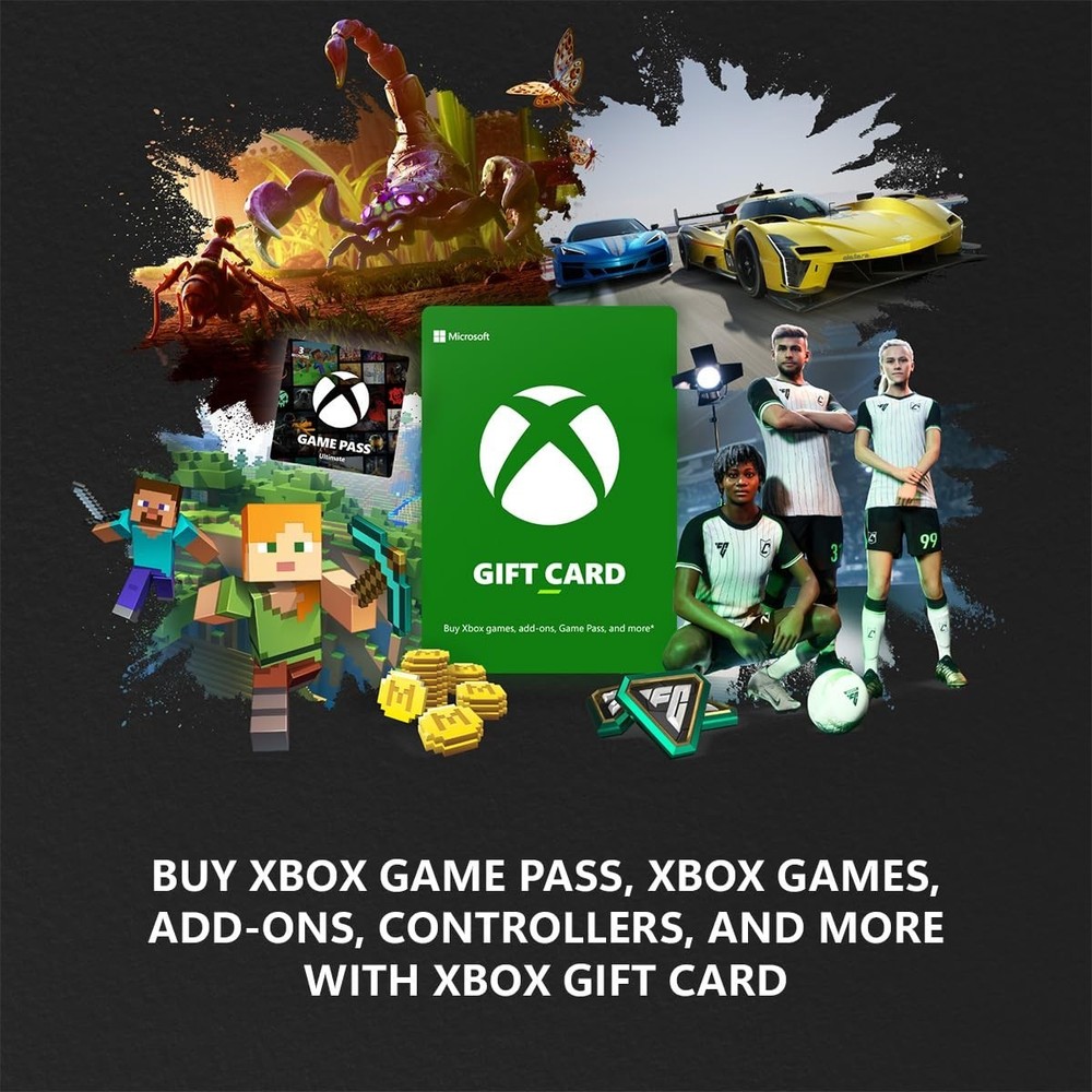 Microsoft Xbox Gift Card (Physical Delivery)