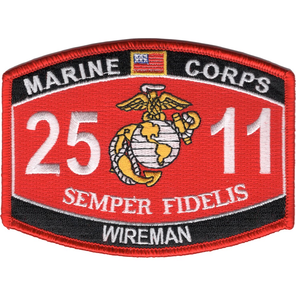 2511 Wireman MOS Patch