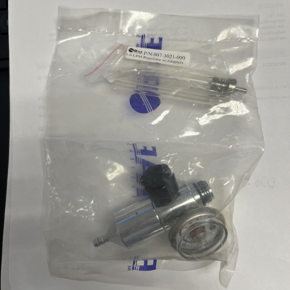 RAE SYSTEMS CONSTANT FLOW REGULATOR, 1 LPM 007-3021-000