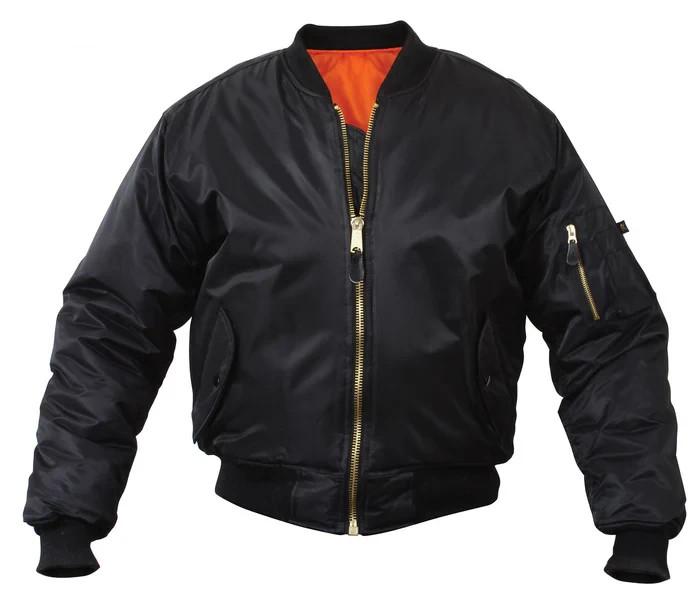Rothco Men's MA-1 Flight Jacket - Various Colors NWT