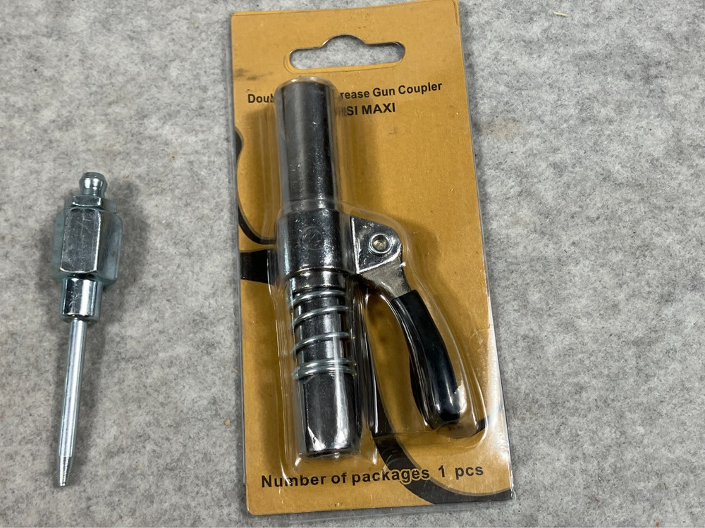 New 7 Piece Grease Gun Accessory Kit