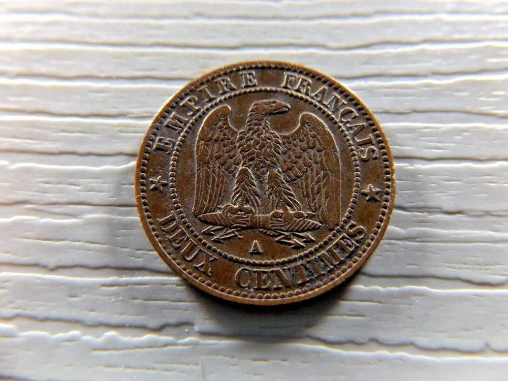 FRANCE 1861 2 Centimes