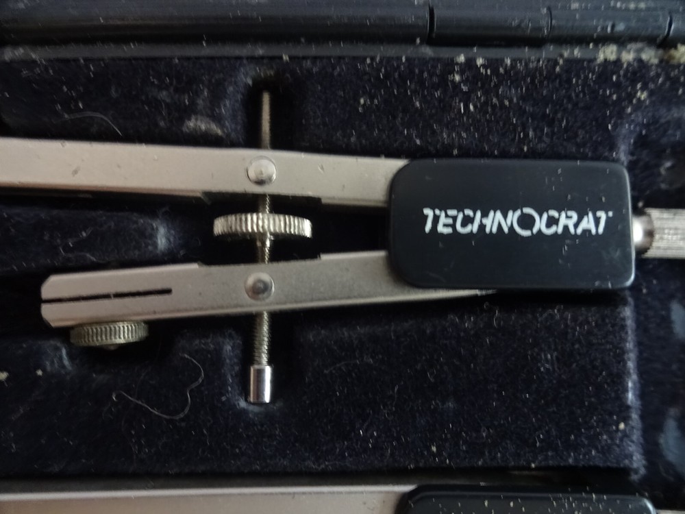 Vintage TECHNOCRAT Drawing Surveying Instruments Set Cased