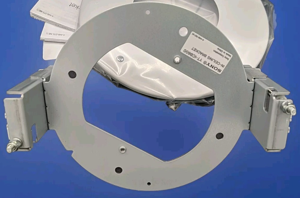 Sony YT-ICB600 In-Ceiling Bracket Kit For Network Security Cameras, Volume Disc