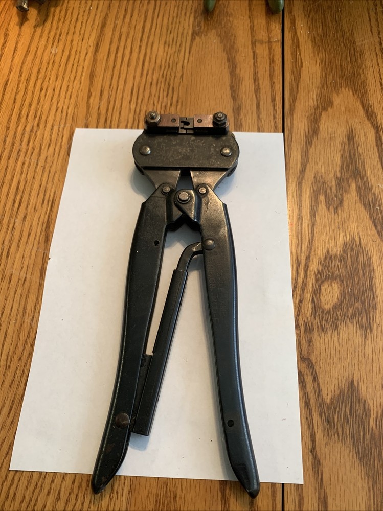 AMP 656–1-E Type OB MOD-E Hand Crimping Tool, Wire Crimper, Splicer, Connector