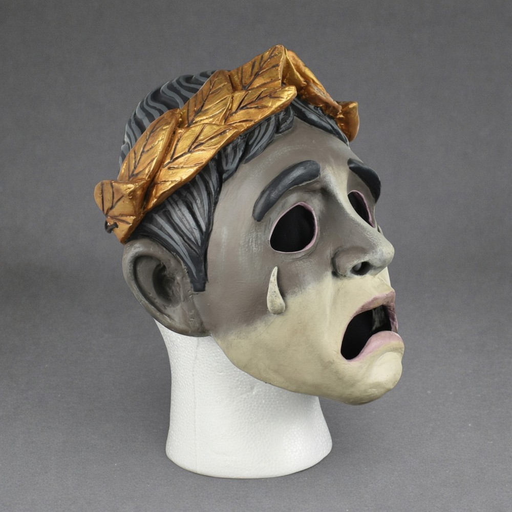 Gladiator (2000) Commodus Pantomime Mask Prop 'Cast Directly from Original'