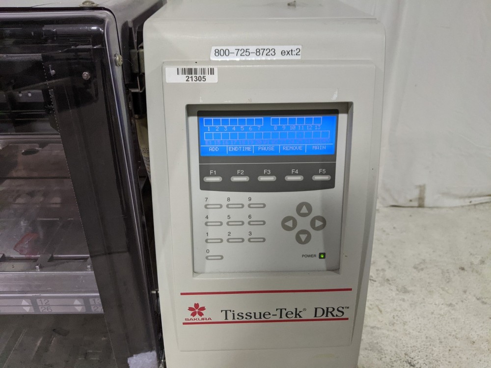 Sakura Tissue-Tek DRS 2000 4929 DRS-2000A-D1 Automatic Slide Stainer