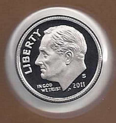 2011-S PROOF DIME