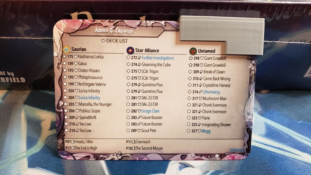 Unscanned Keyforge Prophetic Visions Foresight Deck. High Control