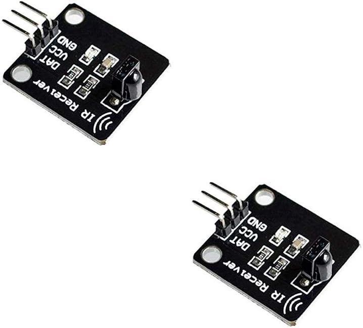 2Pcs Digital 38KHz Infrared IR Receiver Sensor Module for ArduinoCompatible