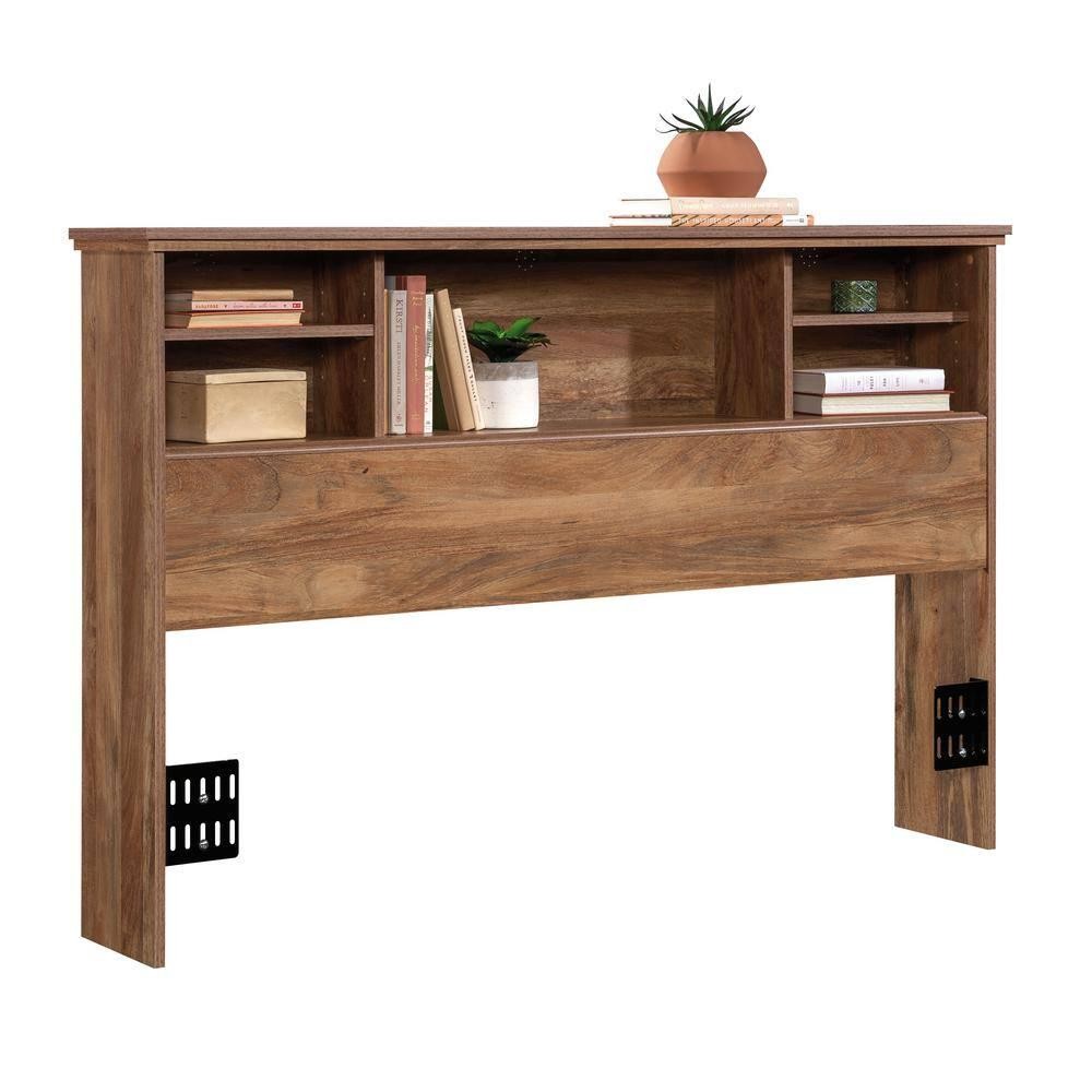 Sauder River Ranch Sindoori Mango Full/Queen Engineered Headboard with Storage