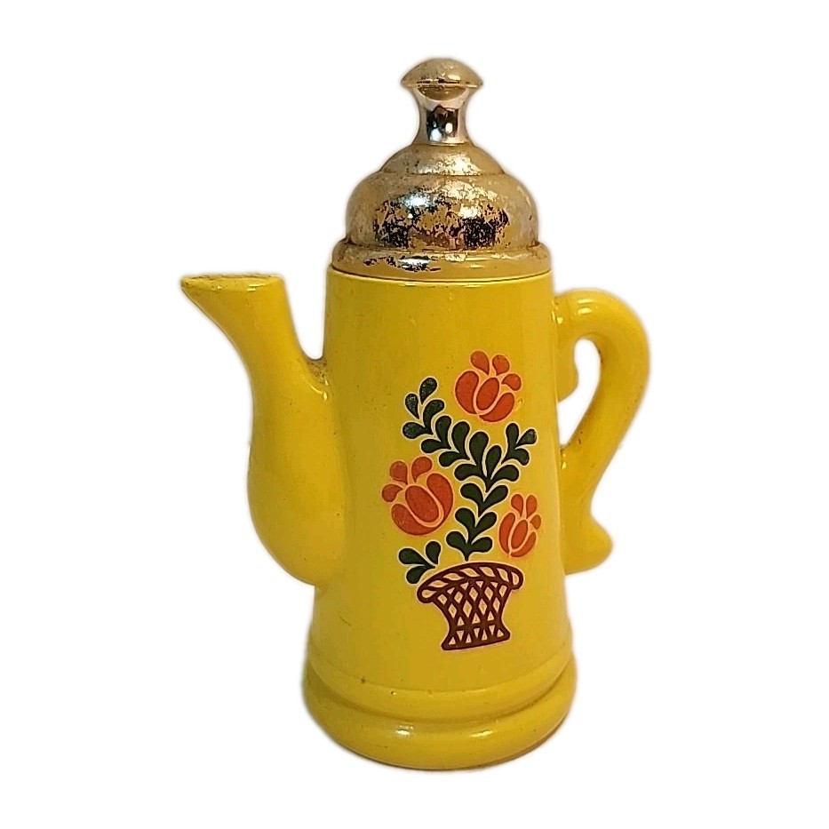 Avon Perfume Cologne Bottle Empty / 6" Tall / Koffee Klatch Tea Pot
