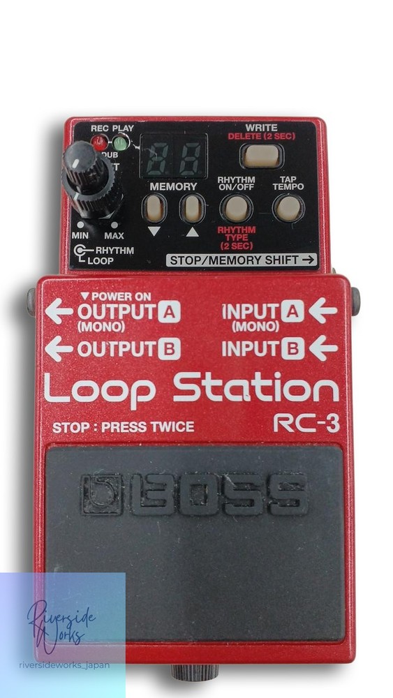 BOSS RC-3 Loop Station Guitar Effect Pedal Used