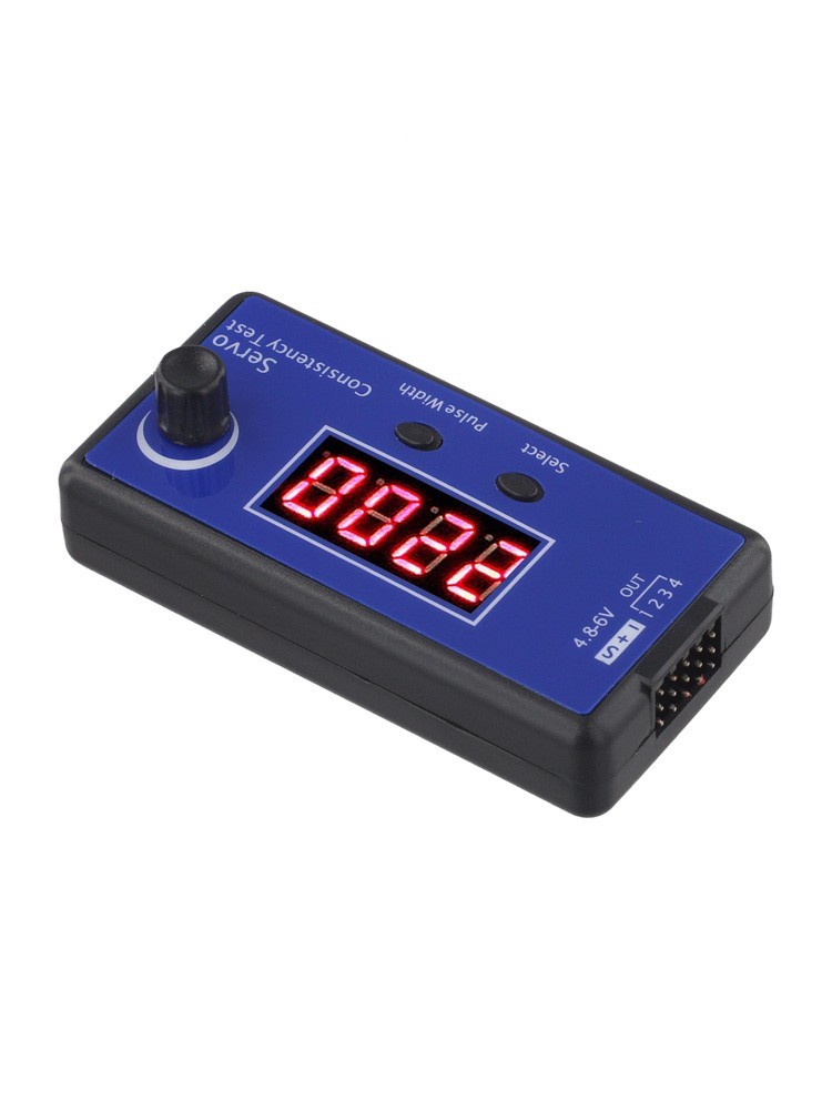 HJ RC Tester with Digital Analog Detection for Controller and Steering Control 4 On