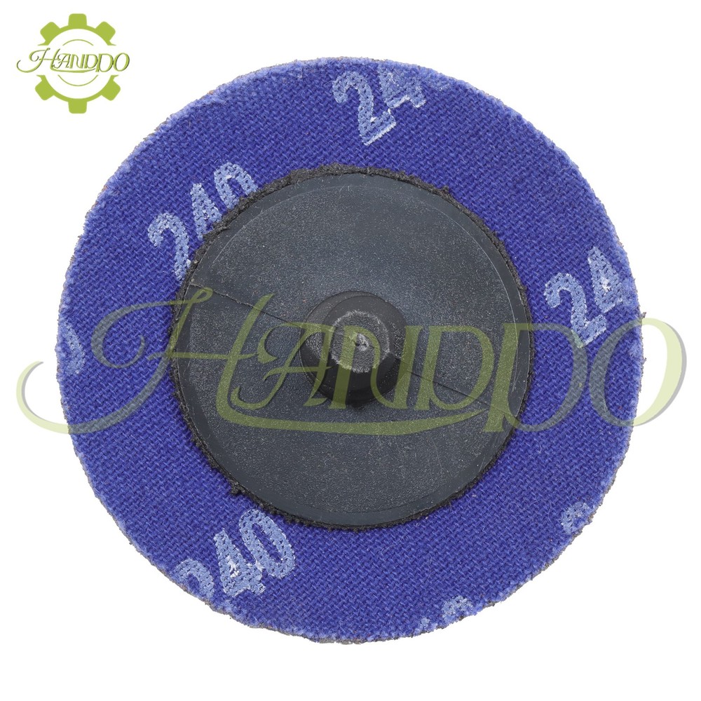 104PC 2" Roll Lock Sanding Discs Die Grinder Quick Change Disc Set W/ 1/4 Holder