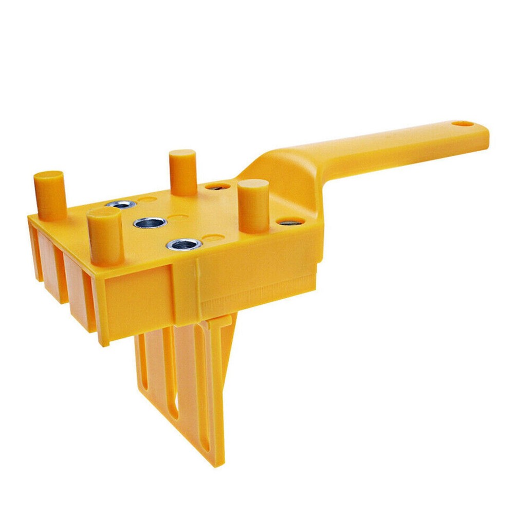Handheld Woodworking Doweling Jig Drill Guide Wood Dowel Drilling Hole Tools US