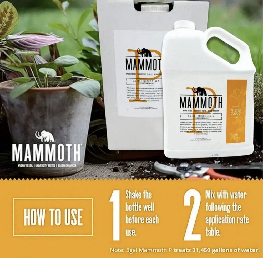500ML Mammoth Active Microbials Hydroponic Supplement Liquid Concentrate