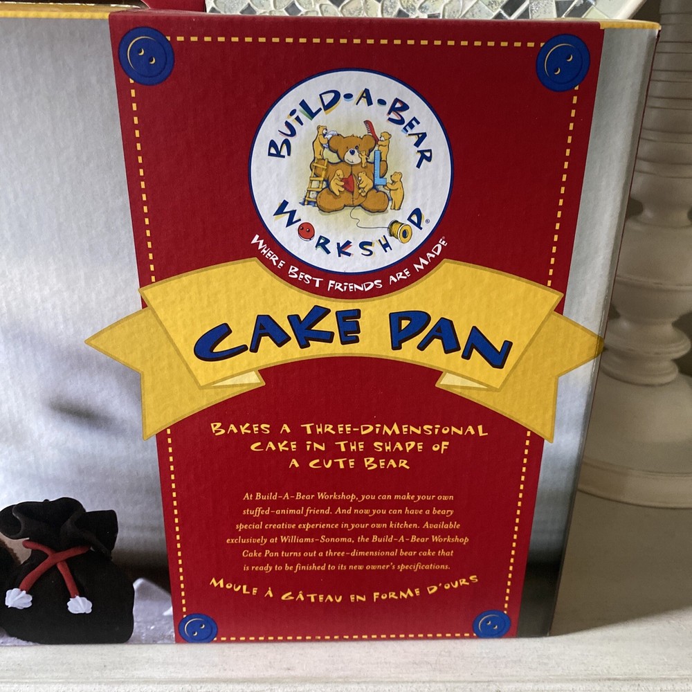 Build A Bear Workshop 3-Dimensional Cake Pan William Sonoma