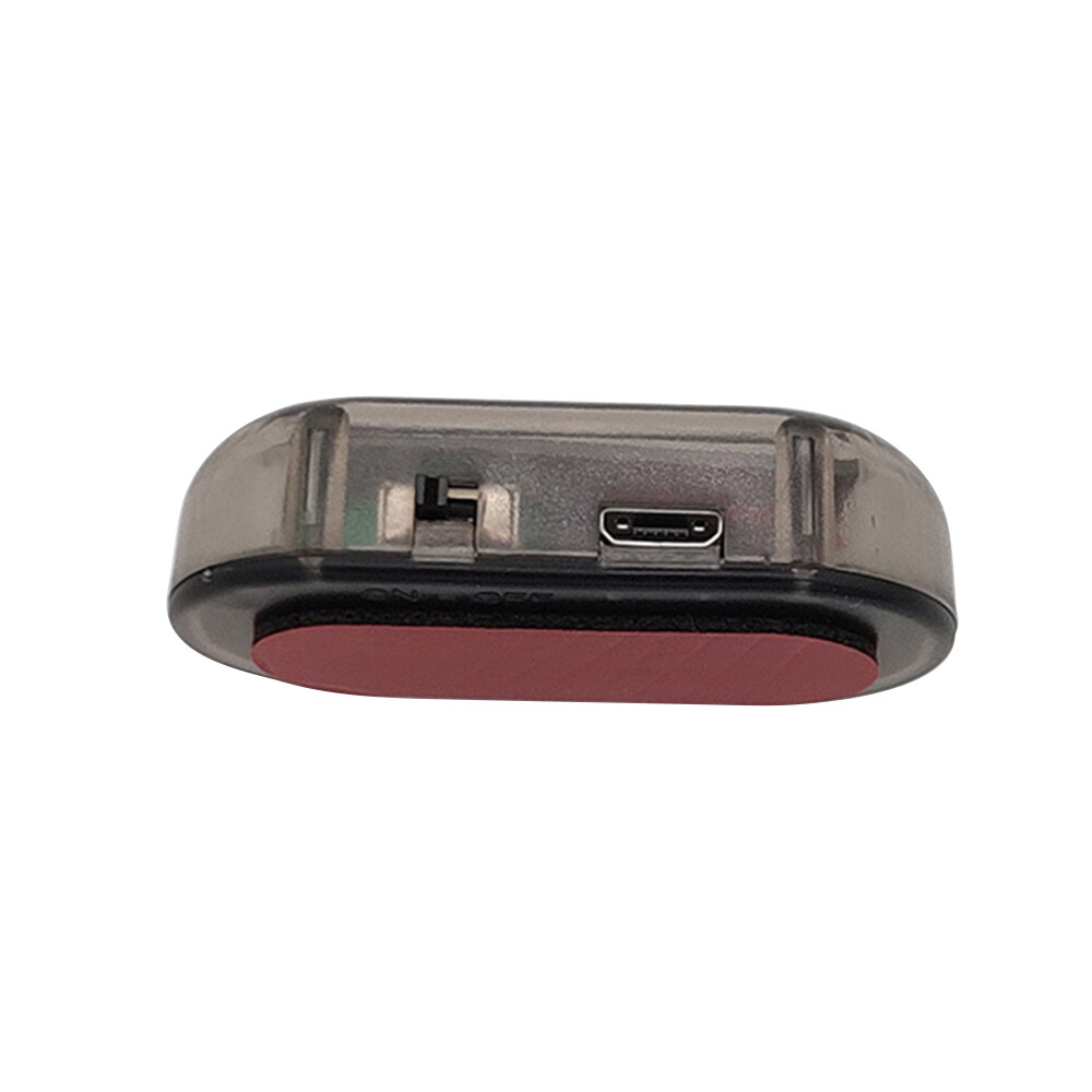 new Car Alarm LED Light Solar Security Warning Dummy System Flashing Light