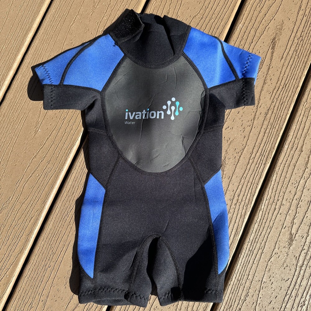 Ivation Kid's Wetsuit 2mm Neoprene - Size 2