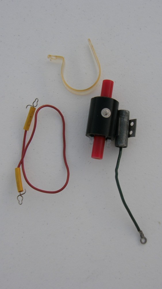 TETHER CAR GAS/NITRO SPARK IGNITION CONTROL LINE MODEL AIRPLANE COIL & CONDENSER