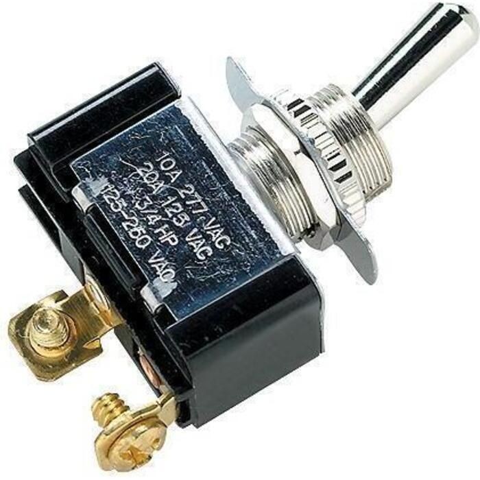 Seachoice 12101 2-Position Boat Toggle Switch, Off/On