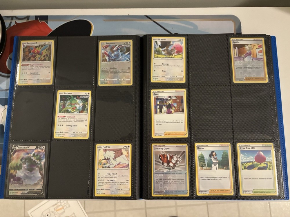 75% Complete Pokemon Chilling Reign Base Set Binder Collection