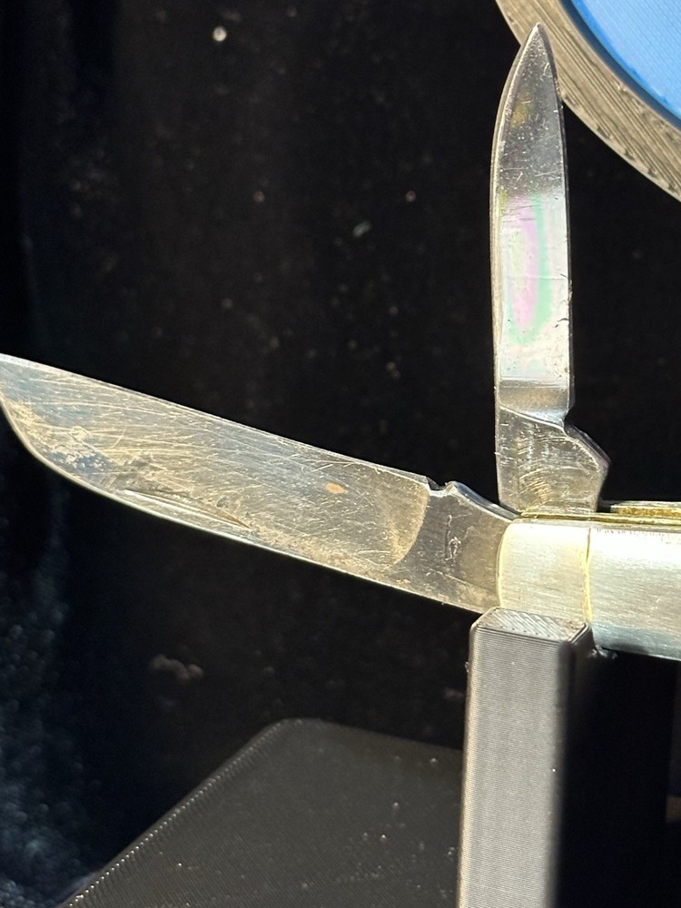 Vintage John Primble 5514 ⭐️ 4 Blade Congress With Etching