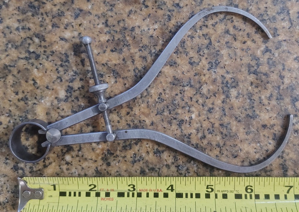🗽 VINTAGE UNION TOOL 6" OD CALIPER