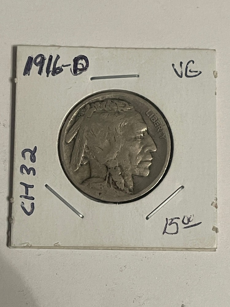 1916 D Buffalo Nickel