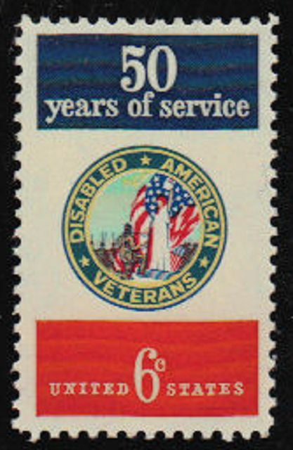 Scott #1421....6 Cent...Disabled Veterans...10 Stamps