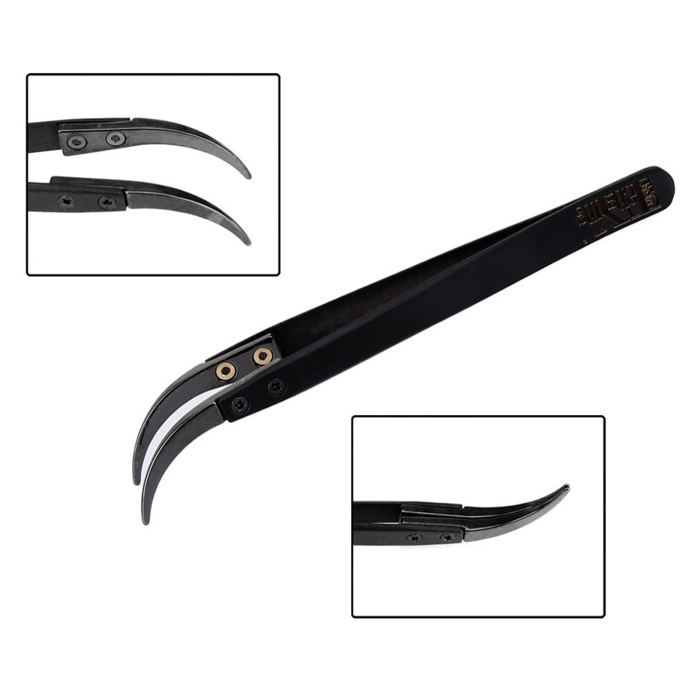 Electronics Tweezers Precision Ceramic Reverse Solder Industrial
