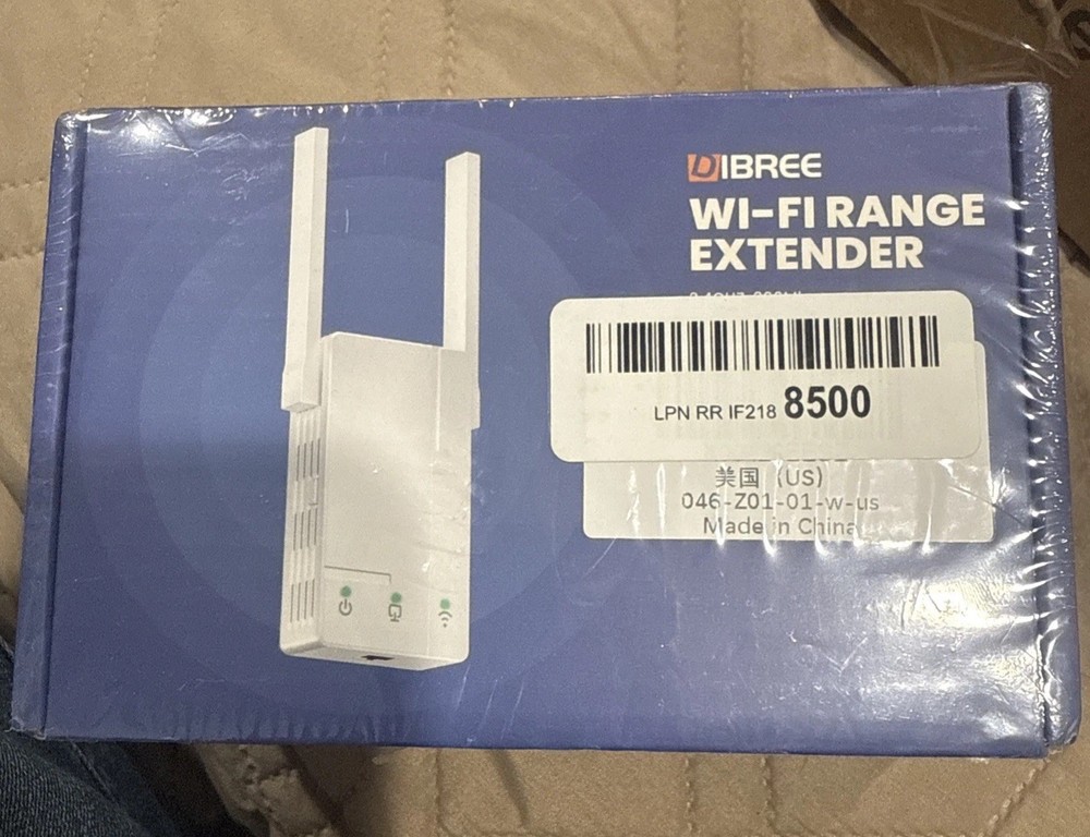 Dibree Wi Fi Range Extender - New Sealed