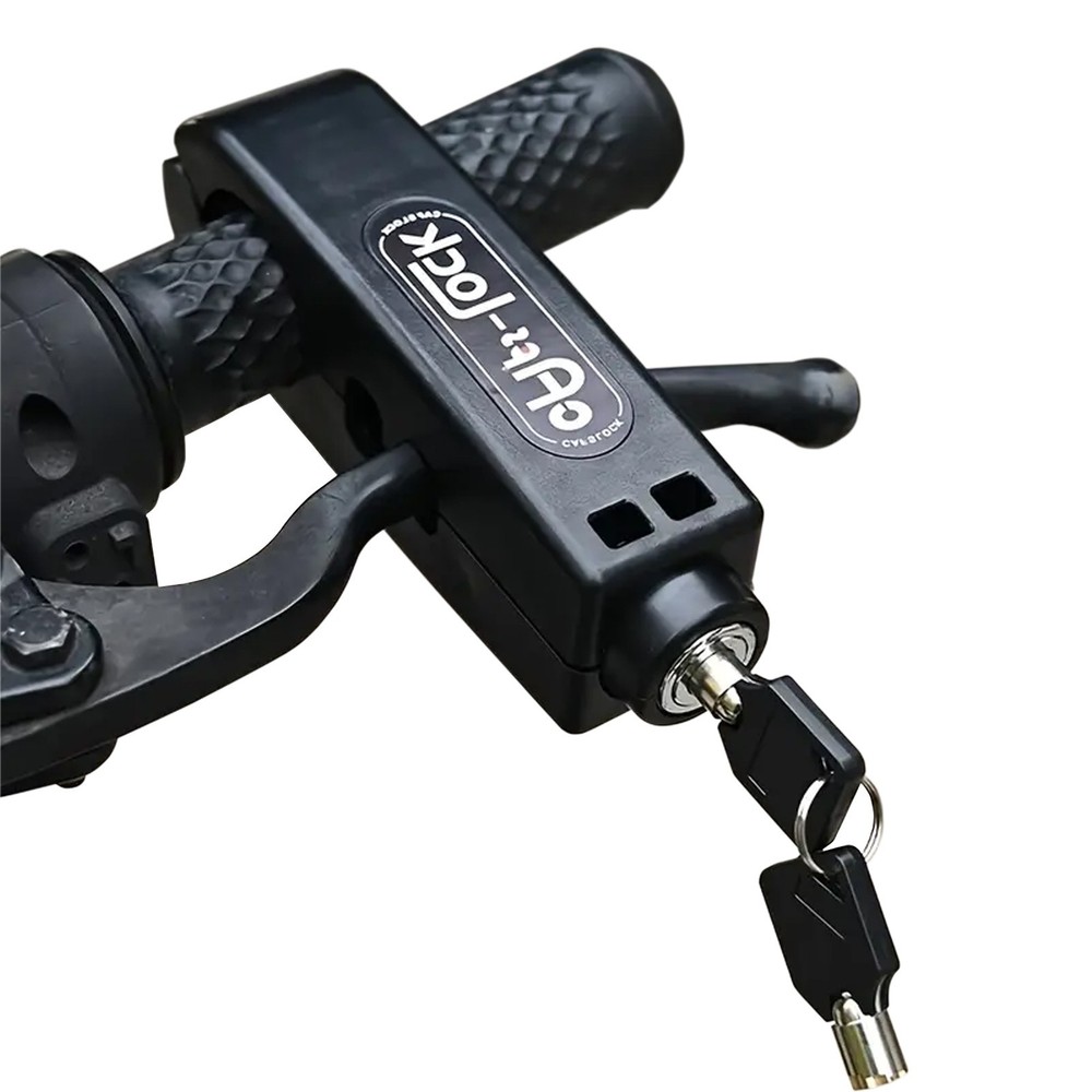 Black ABS Bicycle Brake Lever Lock