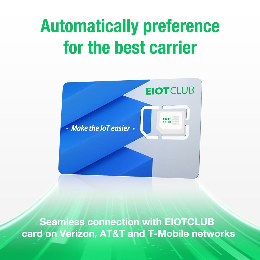 2 Pack Triple Play Data SIM Card -Support USA 4G Coverage Network for Cellula...