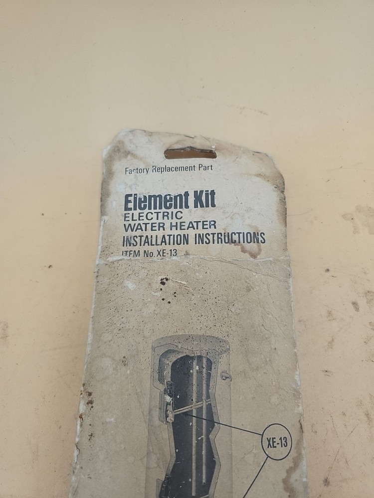 Mor-Flo XE-13 Low Electric Water Heater Element Kit. 1500 Watt