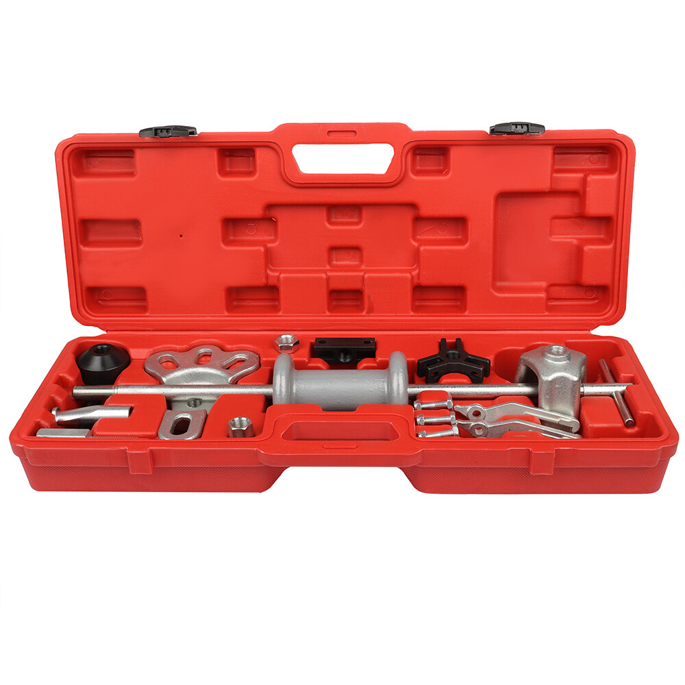 Slide Hammer Dent Puller Tool Kit Wrench Adapter Axle Bearing Hub Auto Tools