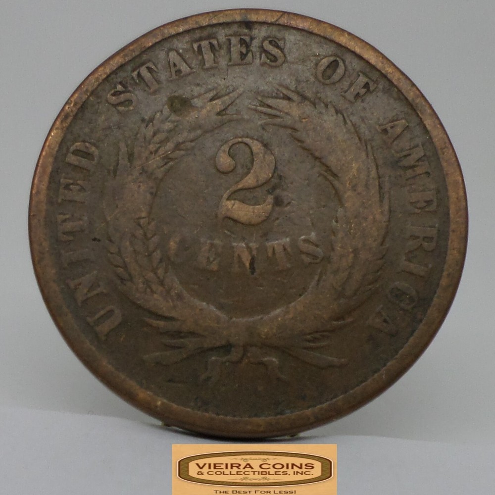 1865 Two-Cent Piece, 2 Cents Piece - #C48176NQ