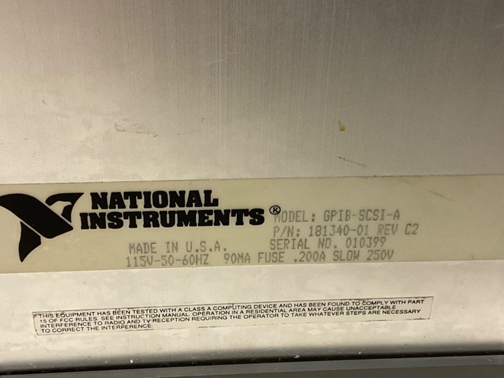 National Instruments GPIB-SCSI-A IEEE-488 to SCSI GPIB Interface Controller