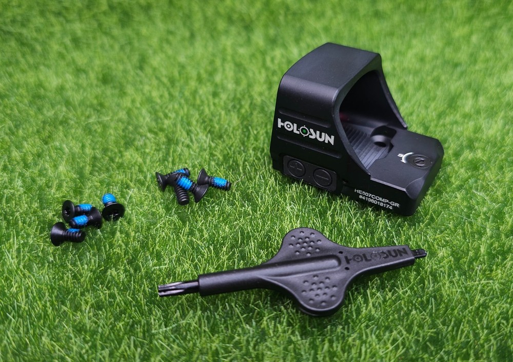 Holosun Competition Multi-Reticle Green Reflex Circle Dot Sight - HE507COMP-GR