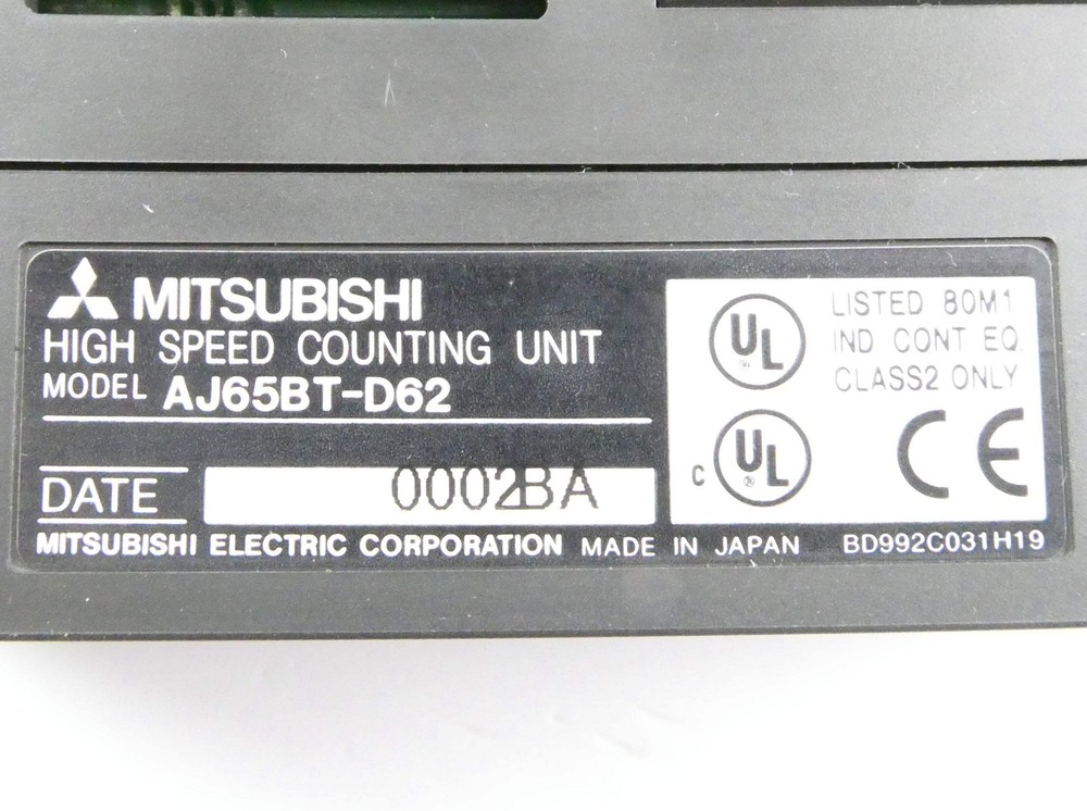 MITSUBISHI MELSEC AJ65BT-D62 HIGH SPEED METER MODULE *