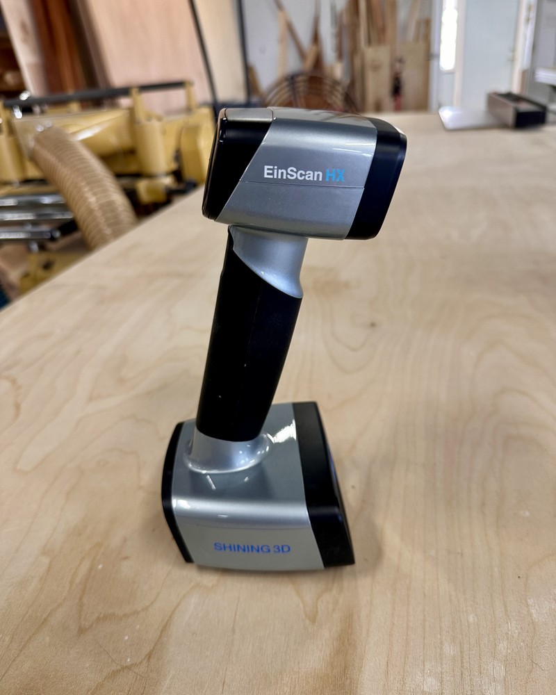 Einscan HX Handheld 3D Scanner in Wheeled Hard Case, Barely Used
