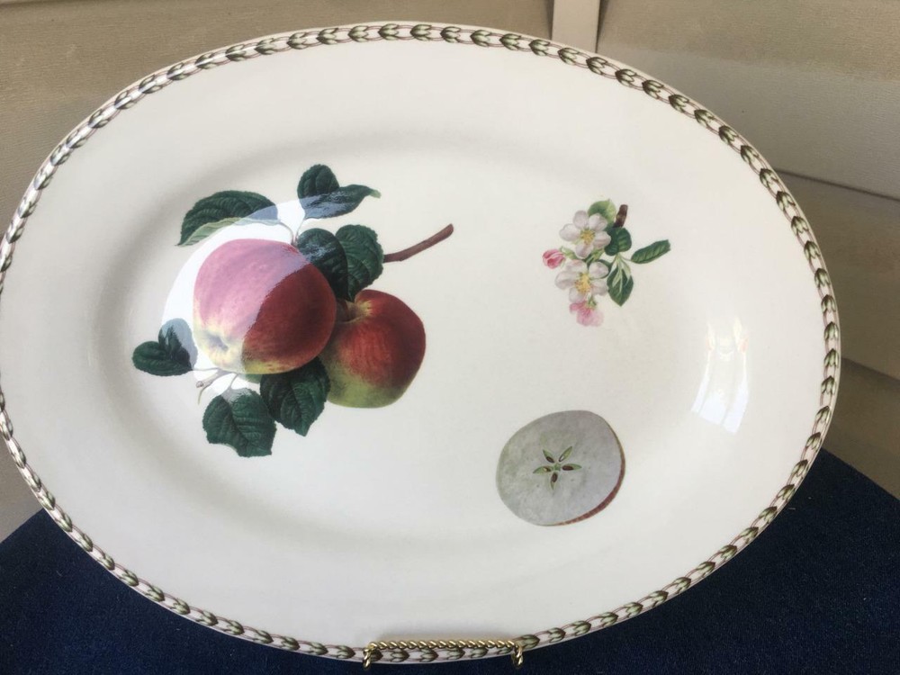 Queen's Fine China Hookers Fruit Platter EUC