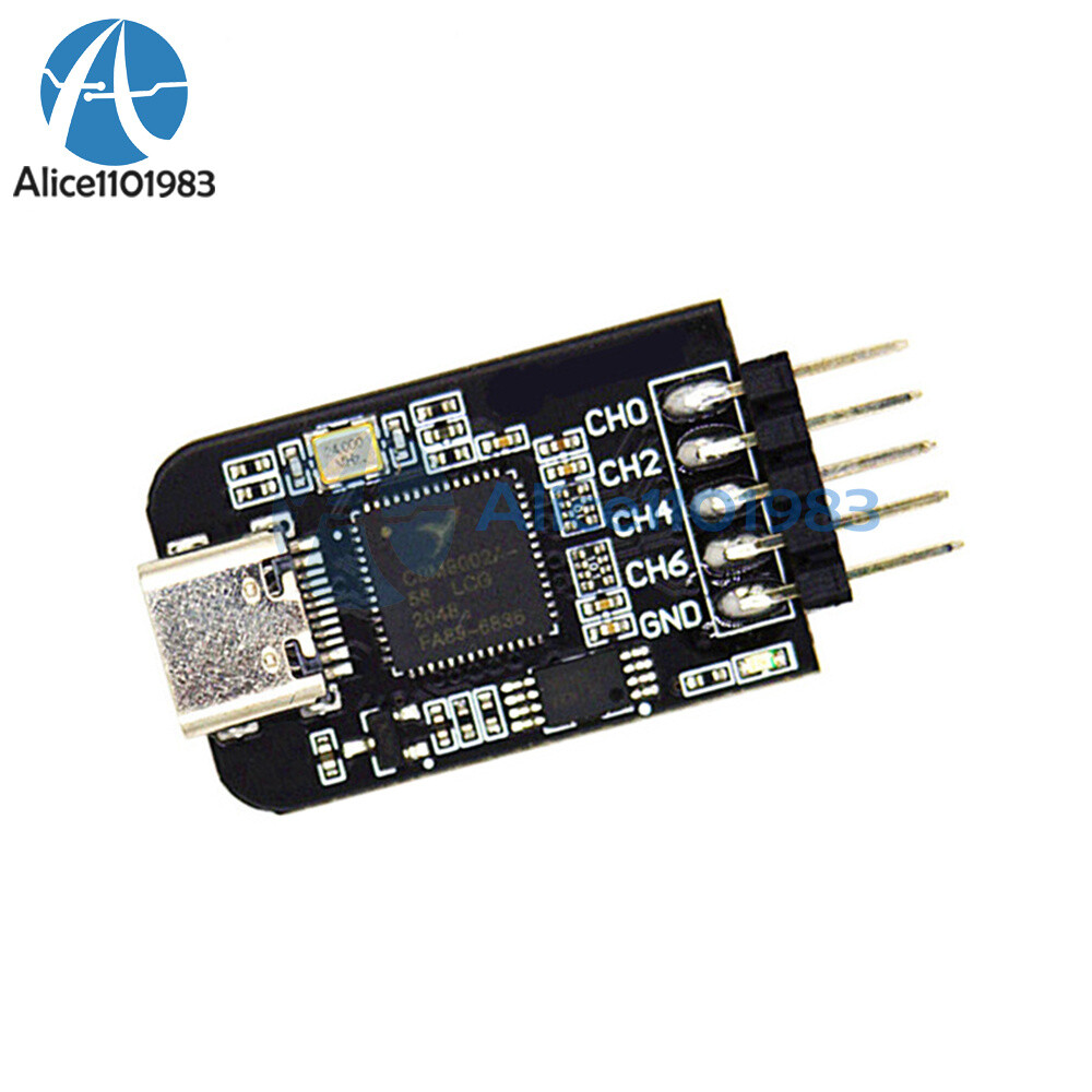 1/2/5/10 Pieces 8 Channel Mini Logic Analyzer Type C MCU Arm FPGA Debugging Tool