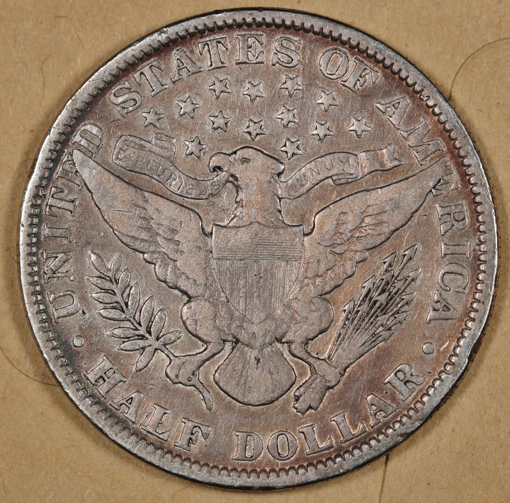 1899 Barber Half. Fine. 195523
