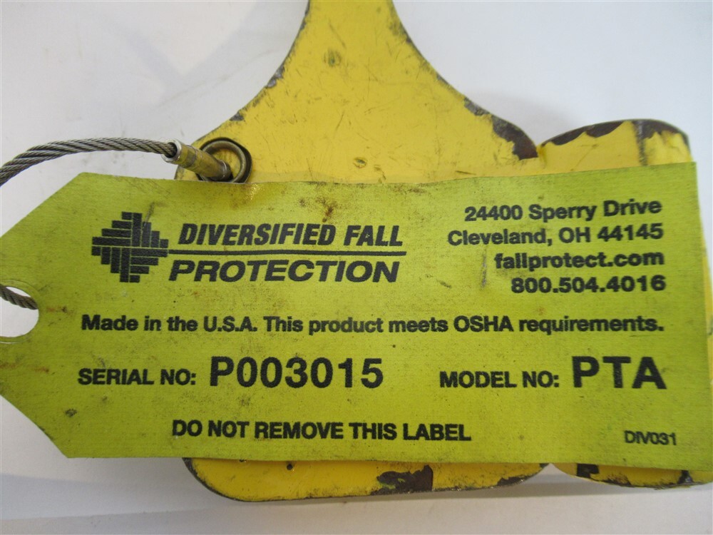 Diversified Fall Protection PTA , Portable Truss Anchor